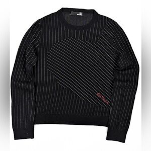 love moschino black wool blend sweater jumper